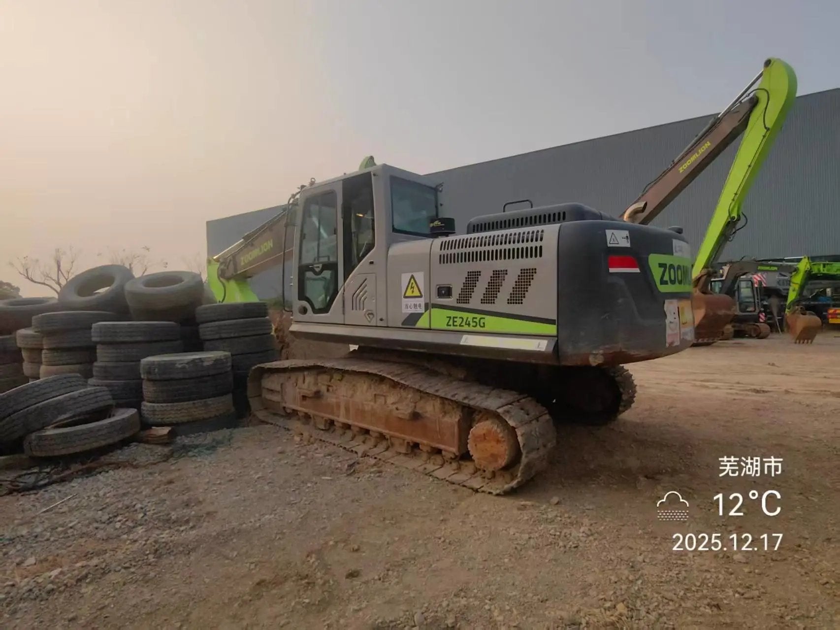 ZE245G‑1272 | 2023 | 450 h | Wuhu — Standard digging bucket