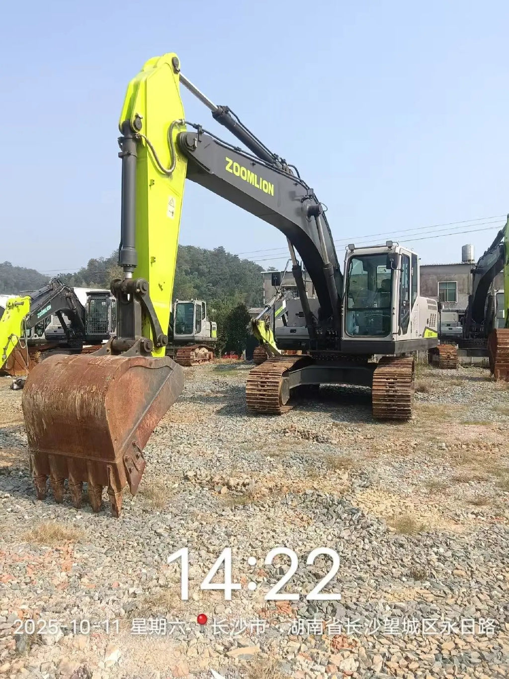 ZE205G‑1386 | 2023 | 158 hours | Changsha Baima — Standard bucket fitted