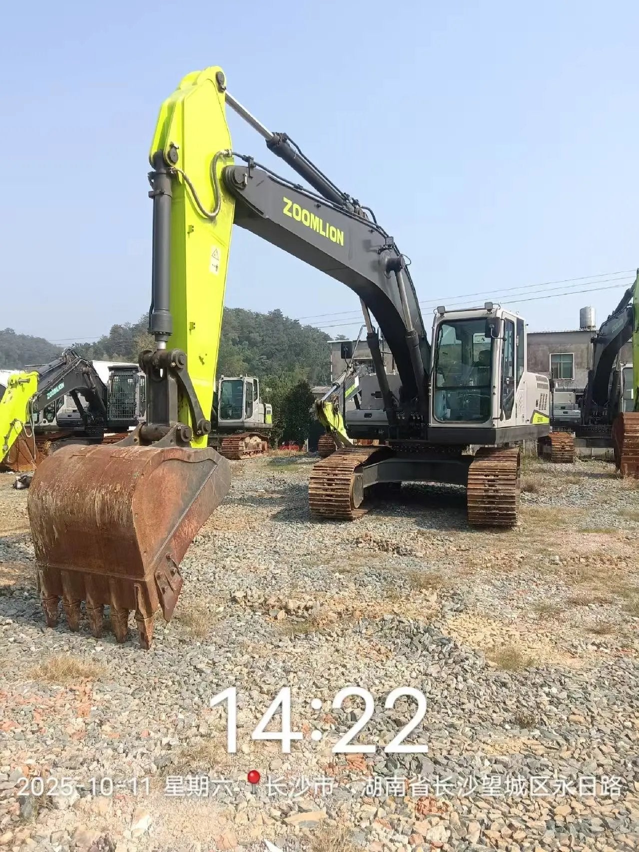 ZE205G‑1386 | 2023 | 158 hours | Changsha Baima — Standard bucket fitted