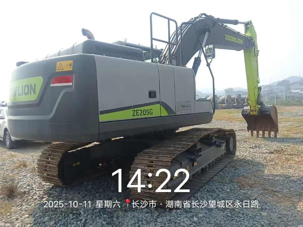 ZE205G‑1386 | 2023 | 158 hours | Changsha Baima — Standard bucket fitted