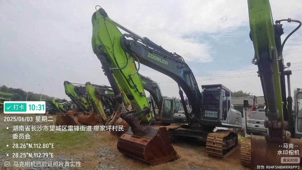 ZE385GK‑1071 | 2023 | 599 hours | Changsha (Baima yard)