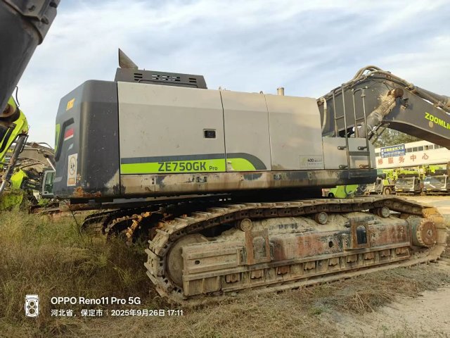 ZE750GKPro‑3001 | 2023 | 3,926 hrs | Baoding (Xushui) — No bucket assembly