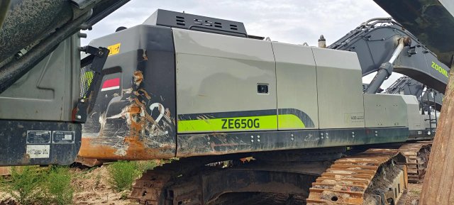 ZE650G‑3050 | 2023 | 4,364 h | Weinan Industrial Park — Standard digging bucket