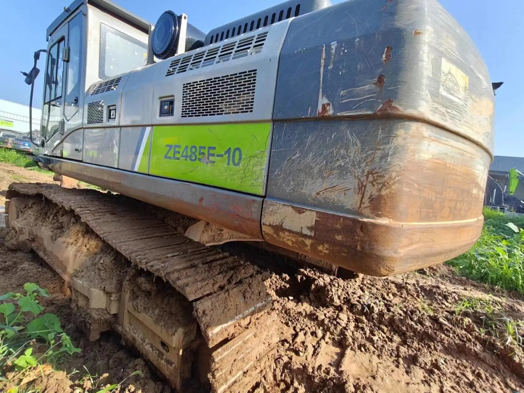 ZE485E‑10‑5034 — Jun 2020 | 2,607 hrs | Parked in Weinan | With bucket