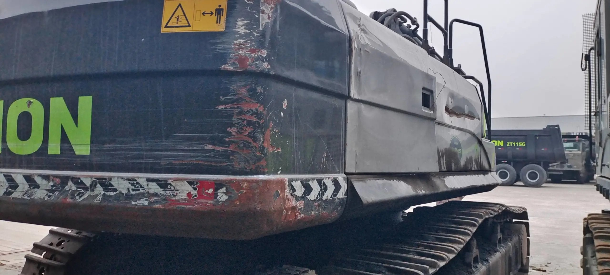 ZE550EK‑10‑5114 | 2022 | 4,107 h | Weinan — Eagle‑hook (demolition) arm