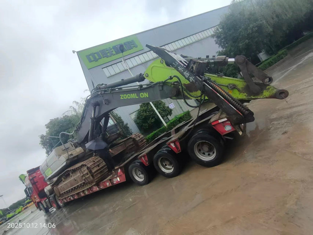 Zoomlion ZE550EK‑10‑1052 — 2021 | 6,063 hrs | Parked in Weinan, Shaanxi | Includes bucket assembly