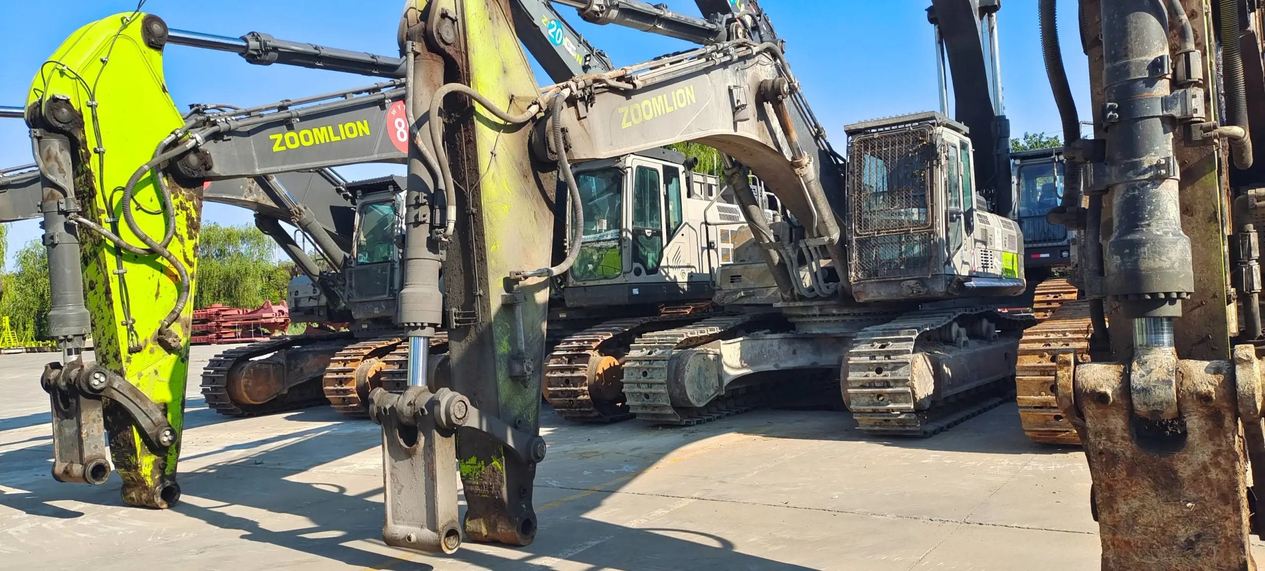 ZE550EK-10-1196 | Built: 2021 | Hours: 3,598 hrs | Location: Weinan park, Shaanxi | Attachment: Bucket