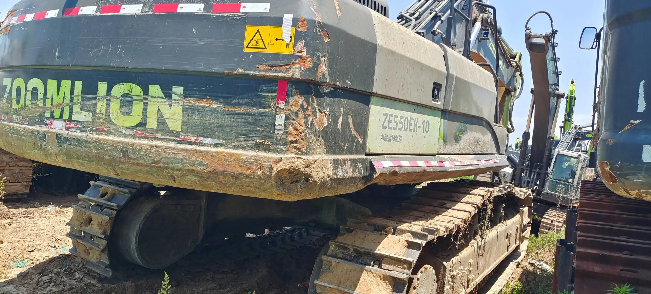 ZE550EK‑10‑1086 | 2021 | 4,920 h | Weinan yard — Standard digging bucket