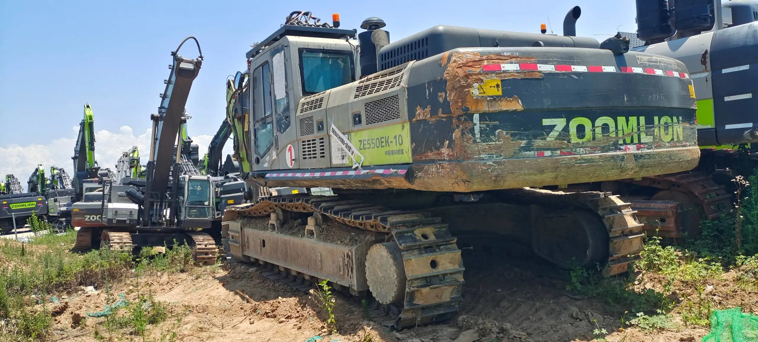 ZE550EK‑10‑1086 | 2021 | 4,920 h | Weinan yard — Standard digging bucket