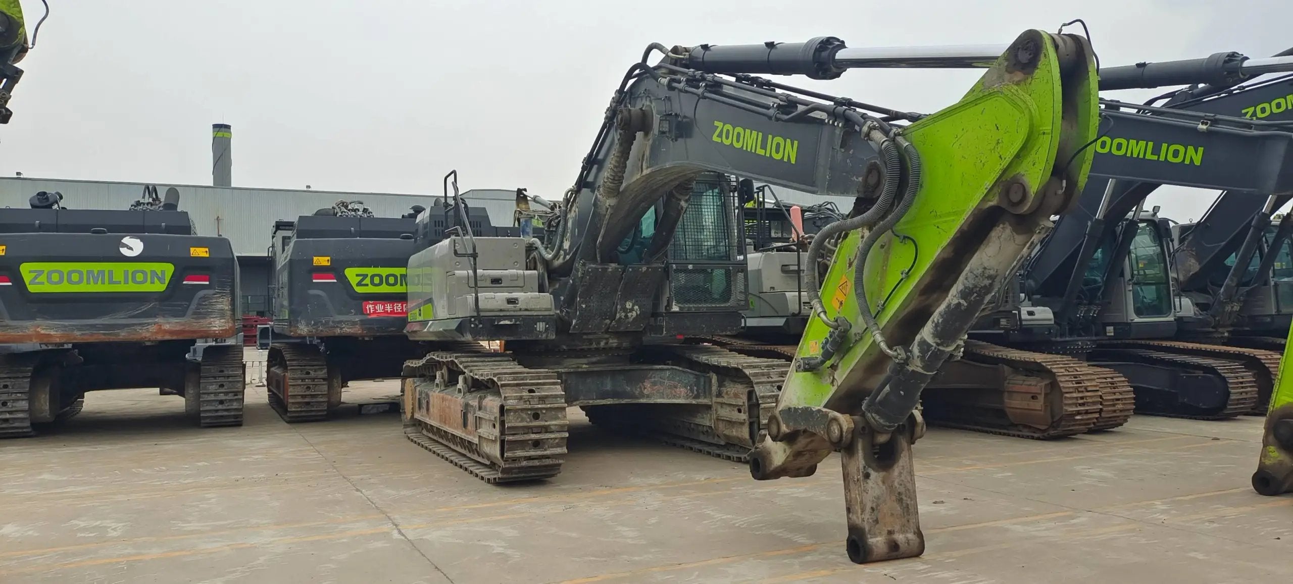 ZE500GK‑3012 | 2023 | 1,408 h | Weinan — No bucket assembly