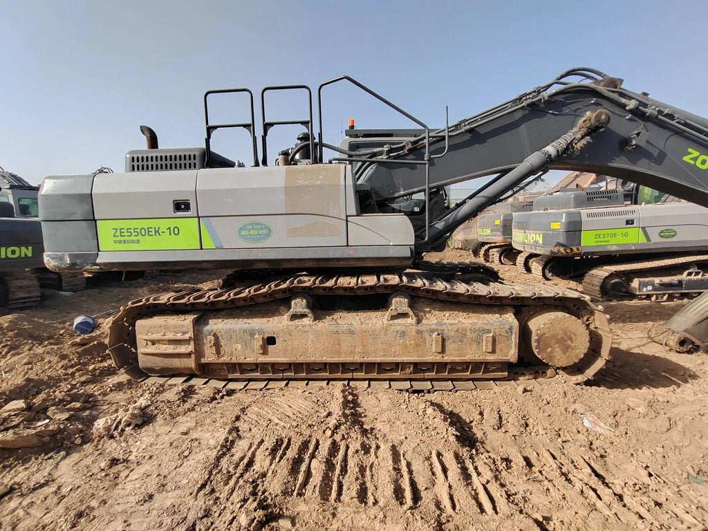 ZE550EK‑10‑1009 | Manufactured Oct 2020 | 2,073 hrs | Parked in Weinan — NO bucket assembly