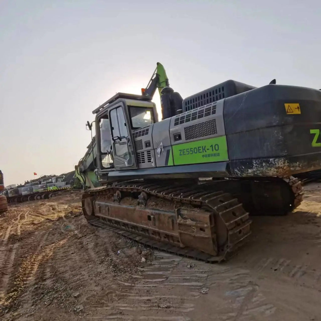 ZE550EK‑10‑1009 | Manufactured Oct 2020 | 2,073 hrs | Parked in Weinan — NO bucket assembly