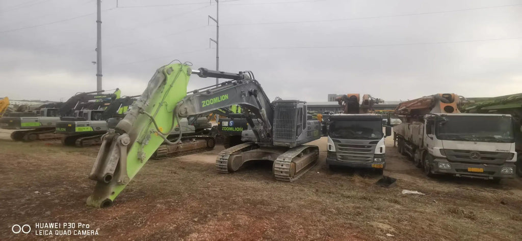 ZE550EK-10-1177 | Built: June 2021 | Hours: 6,889 hrs | Parked: Siping, Jilin | Attachment: Decker 200 hydraulic breaker