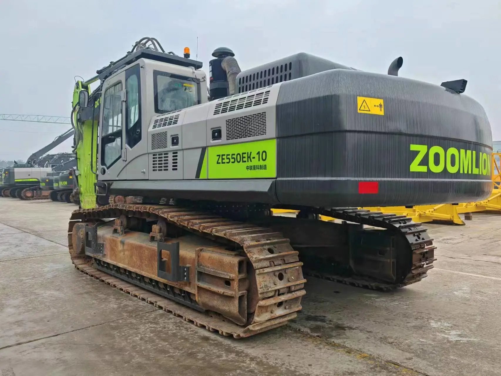 ZE550EK‑10‑1095 | 2021 | 3,908 h | Weinan — Beilit 200 hydraulic breaker