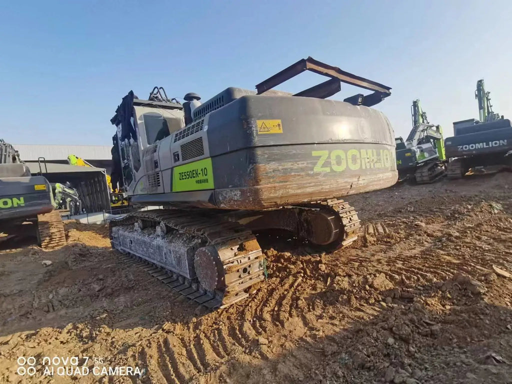 Zoomlion ZE550EK‑10‑1046 — 2021 | 5,884 hrs | Parked in Weinan | No bucket assembly