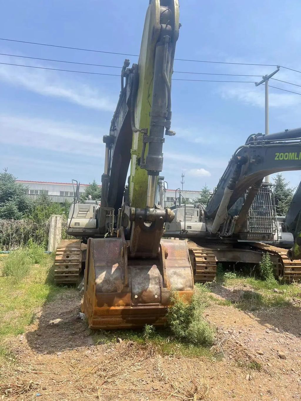 Zoomlion ZE550EK‑10‑1050 — 2021 | 5,085 hrs | Parked in Siping, Jilin | Includes bucket assembly