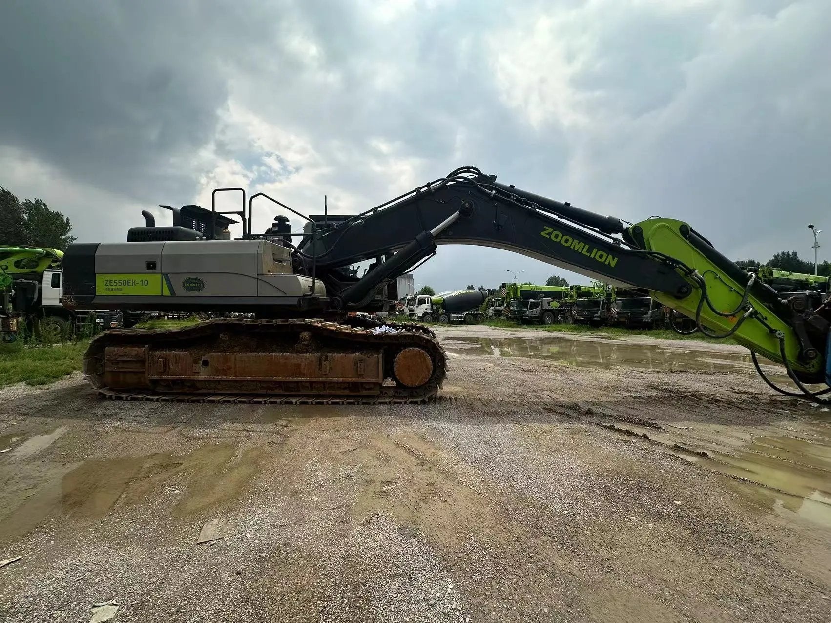 ZE550EK-10-1204 | Built: 2022 | Hours: 1,030 hrs | Location: Baoding (Xushui), Hebei | Attachment: Tianke 200 hydraulic breaker
