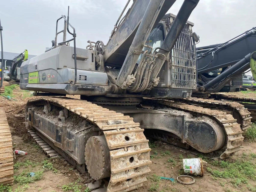 ZE550EK-10-1156 | Built 2021 | 719 hrs | Parked in Weinan — Extended boom + Aidi 135 hydraulic breaker