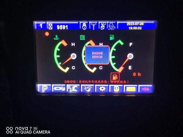 ZE550EK‑10‑1041 | 2021 | 9,591 h | Weinan — Belit (贝利特) 200 hydraulic breaker fitted