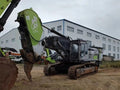 Zoomlion ZE550EK‑10‑1068 — Mar 2021 | 4,455 hrs | Parked in Siping, Jilin | Fitted with hook‑boom (eagle‑hook) arm