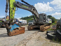ZE550EK-10-1146 | Built Apr 2021 | 2,950 hrs | Parked Huizhou, Guangdong — Fitted with Belit 195 hydraulic breaker (贝利特195破碎锤)